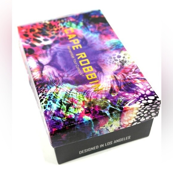 Cape Robbin Swag Nude Chunky Heels, Transparent Lace Up, Square Open Toe, Sz 11 - Picture 15 of 16